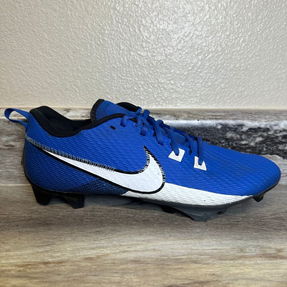 Nike Vapor Edge Speed 360 2 Football Cleats Men Size 11.5 Blue White DA5455-414